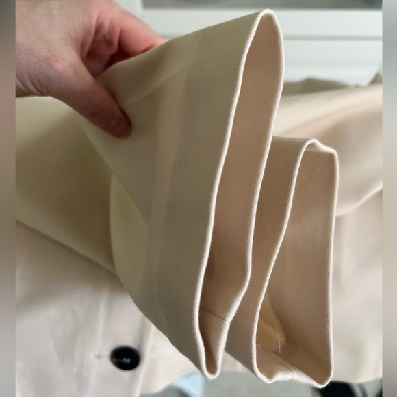 & Other Storieis Square Neck Button Front Top | Light Beige | EU 42 / US M - Picture 8 of 11